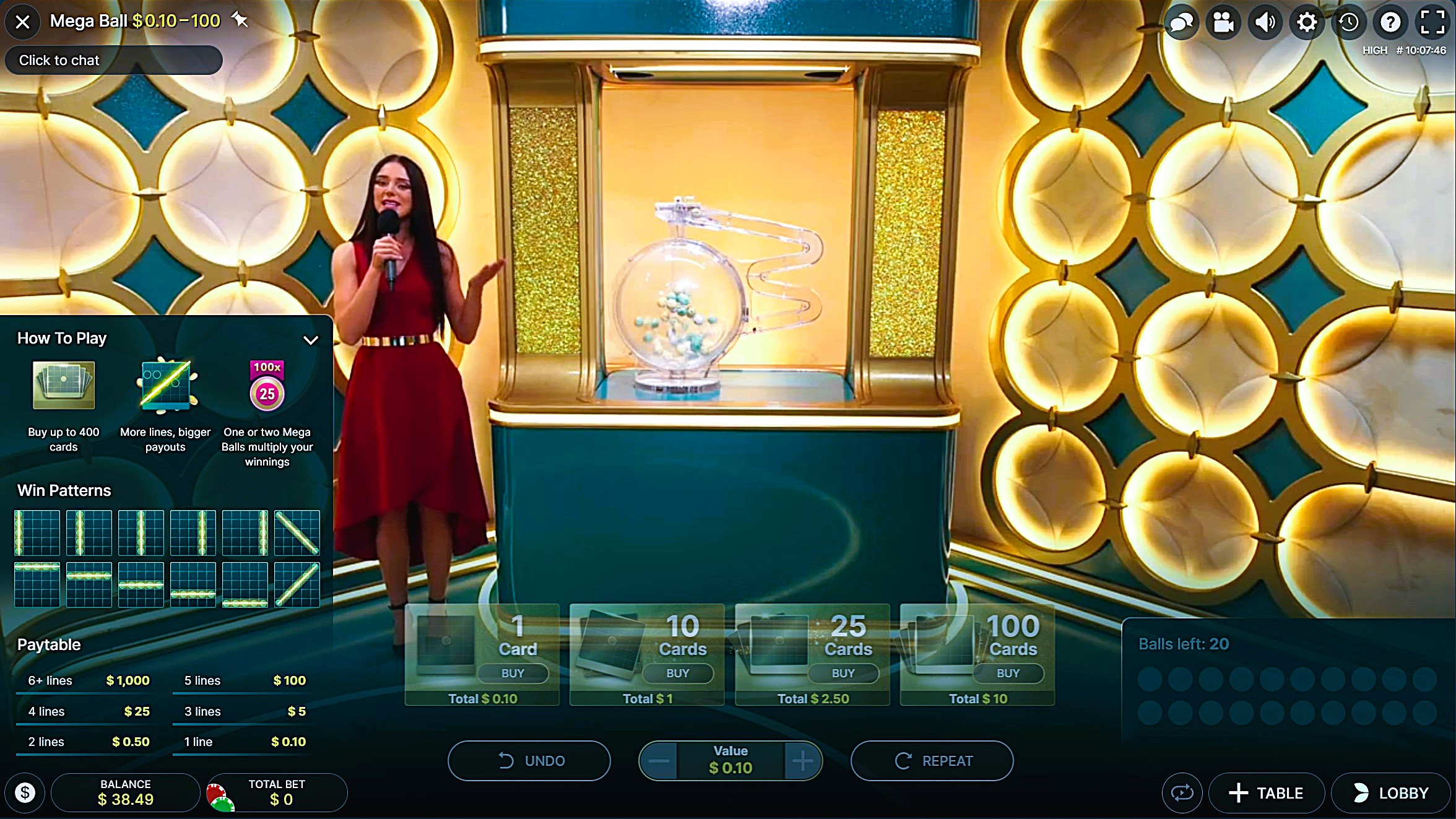 How to Play Mega Ball in Online Casinos?